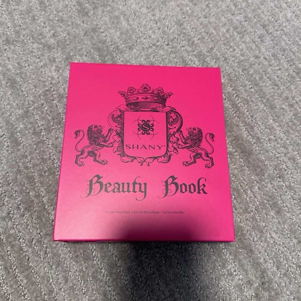 SHAN Pink Eyeshadow Palette Beauty Book